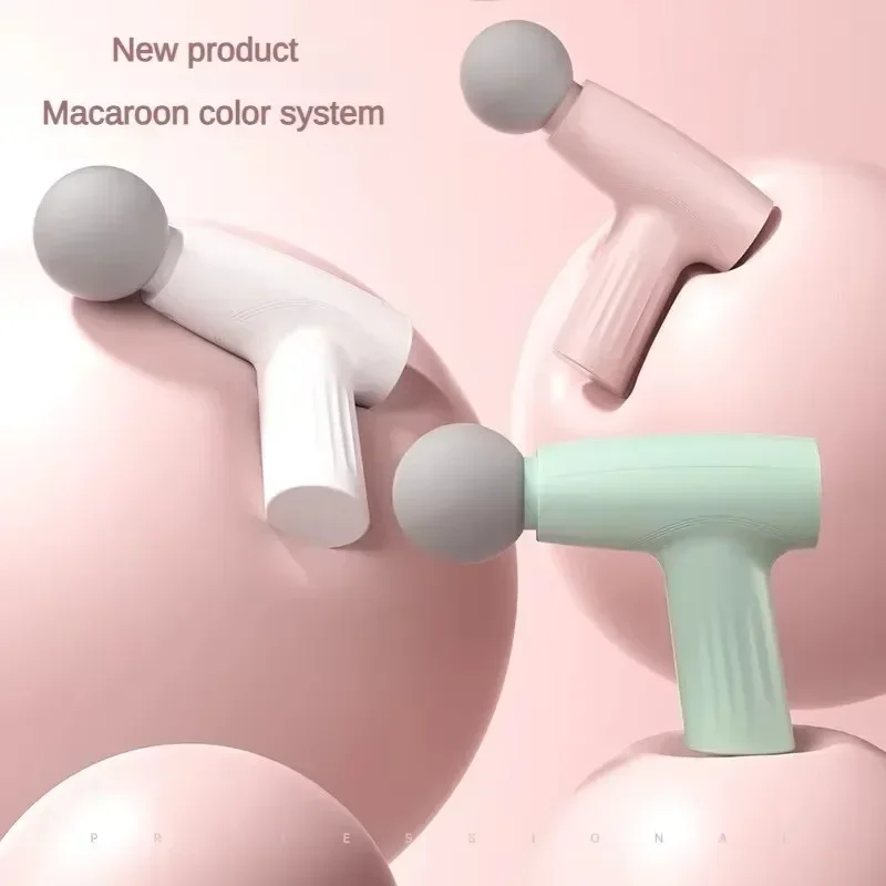 Massage Gun - Músculo mini rosa pistola de massagem