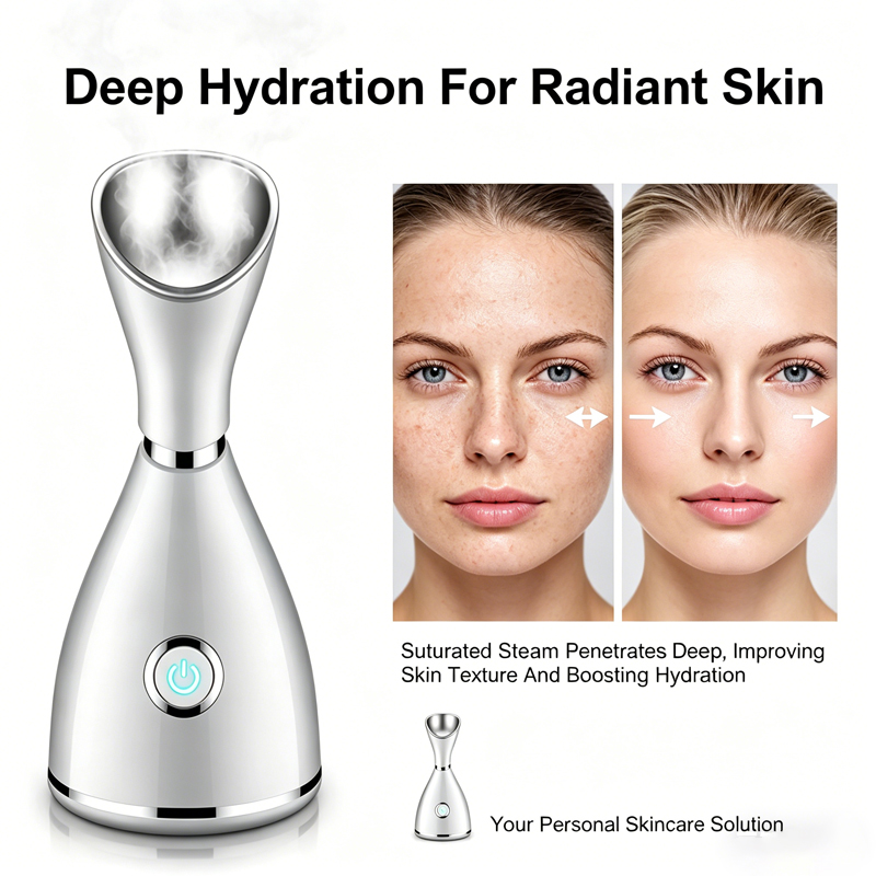 Face Steamer - Vaporizador Facial 70ml Nano Steam: Compressa