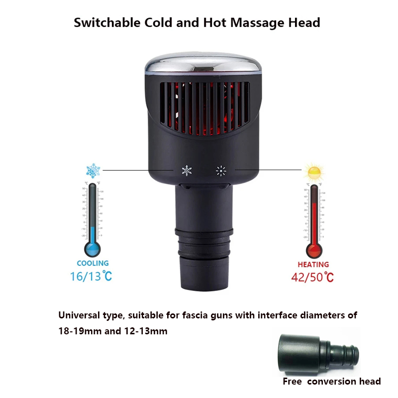 Massage Gun - Nova cabeça de massagem de arma