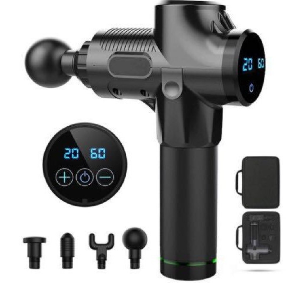 Pistola de massagem portátil p - Massage Gun avaliação e preço