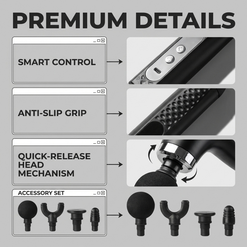 Pistola de Massagem Muscular E - Massage Gun avaliação e preço