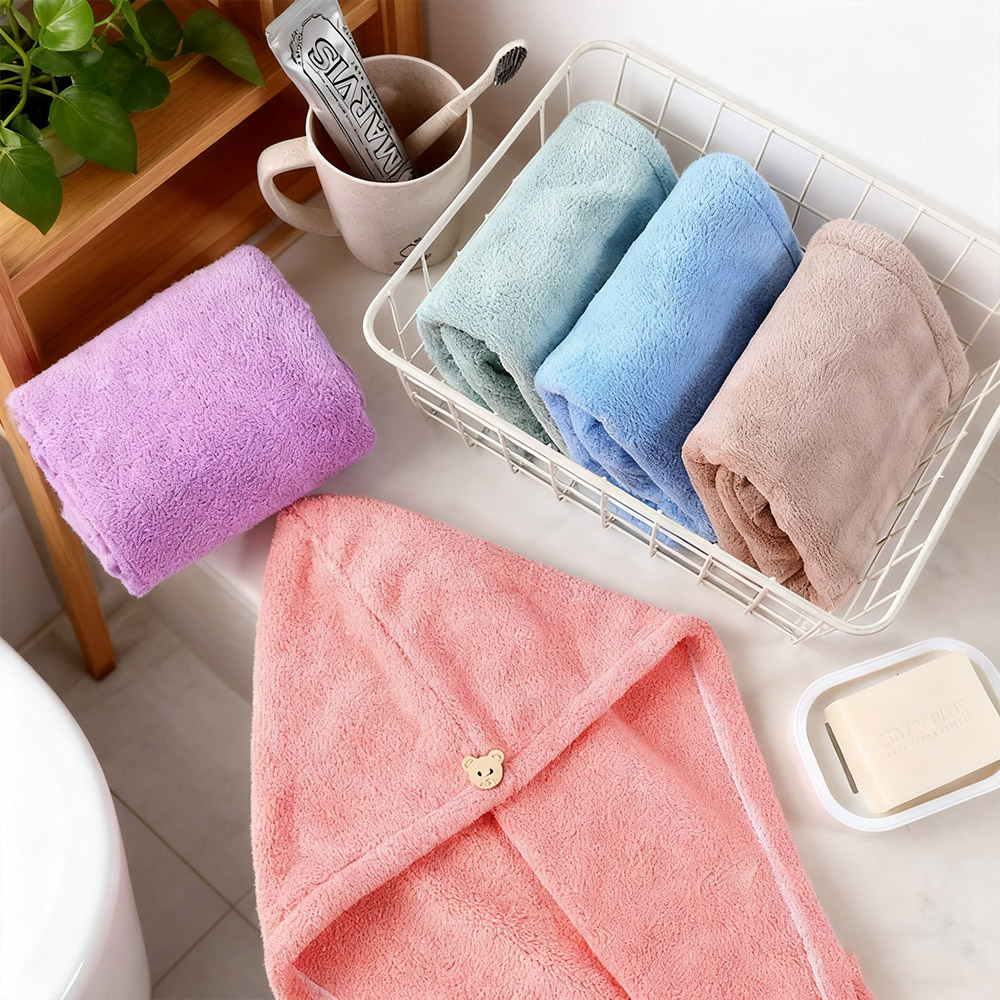 Toalha de cabelo de secagem rá - Spa Towel avaliação e preço