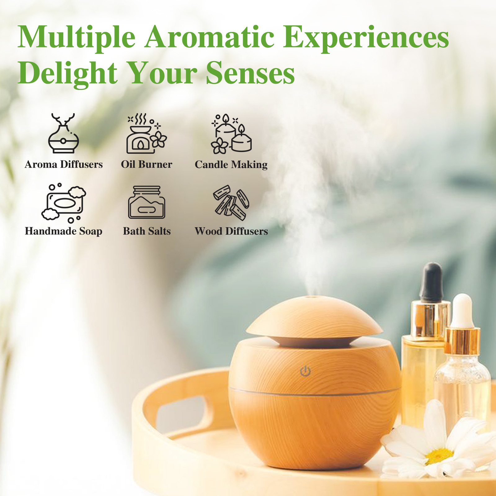 PHATOIL Conjunto de 10 Óleos A - Aromatherapy Diffuser avaliação e preço