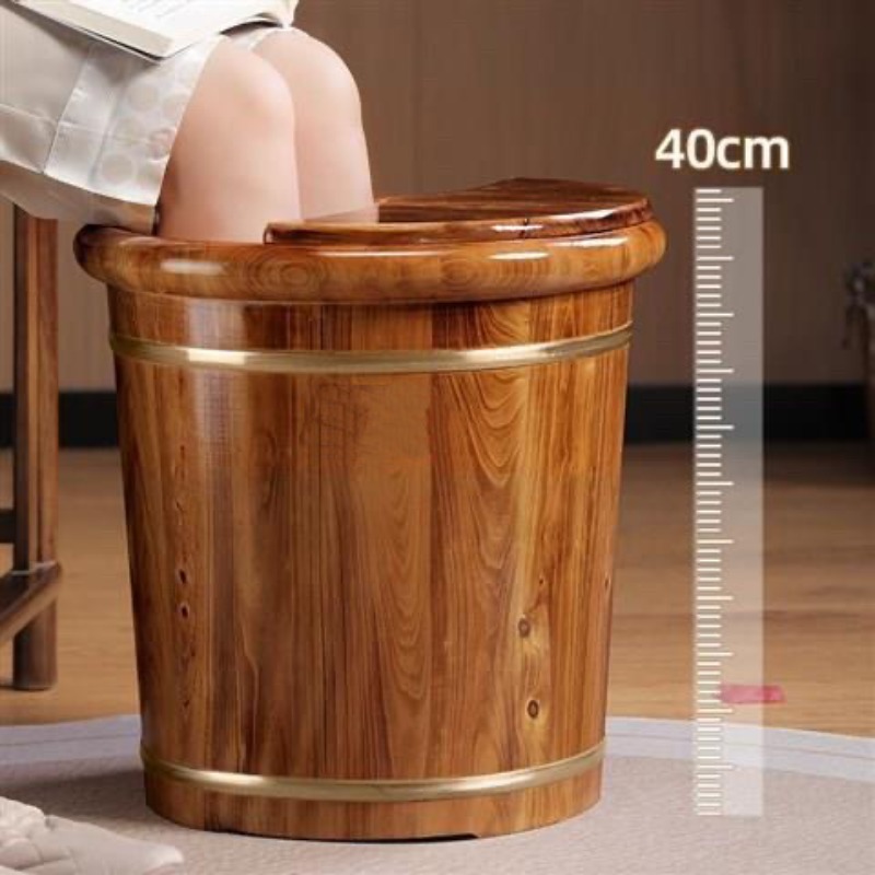Balde de Madeira para Imersão  - Spa Massager avaliação e preço