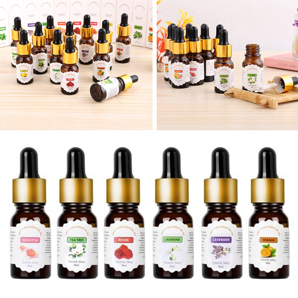 Óleo essencial puro de 10 ml,  - Aromatherapy Diffuser avaliação e preço